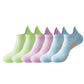 6Pairs No Show Sport Running Socks Athletic Low-cut Sock Thick Knit Outdoor Fitness Breathable Quick Dry Wear-resistant Socks