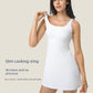 Lulu with Chest Pad One-Piece Yoga Fitness Tennis & Pickleball Skirt