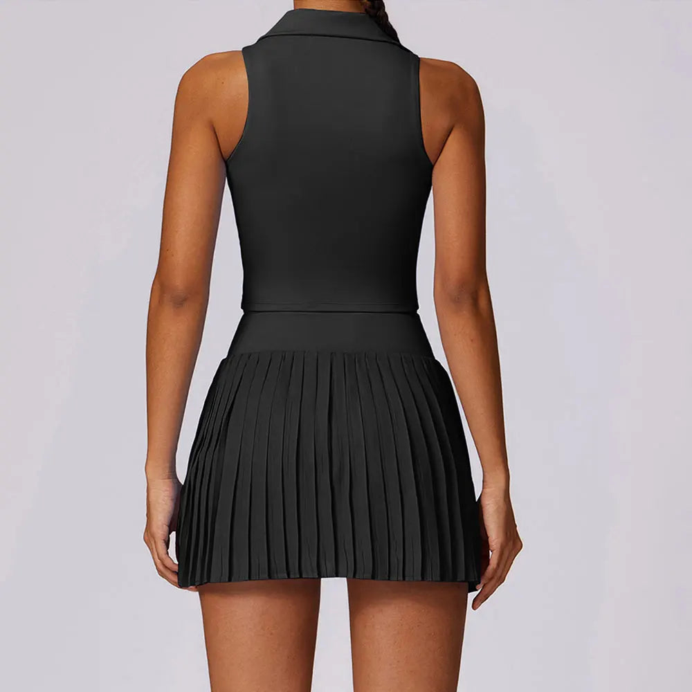 Pickleball Skirt & Sleeveless Top