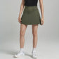 women Pleated Lined Skort Tennis Wear High Waist High Elasticity Pleated Skirt Running Athletic Skirts Sports Fitness Dress