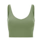 FlexiFitness Women's Nylon Spandex Sports Crop Tank Top - Sleeveless (XS-XL)