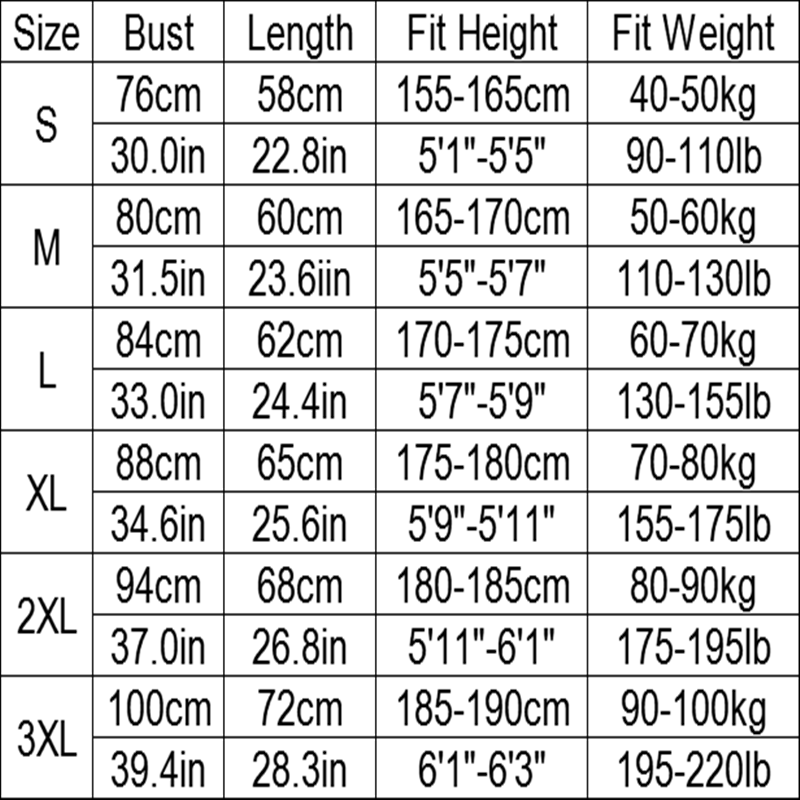 Sport Compression Polyester Tank Top - Black/White (S-3XL)