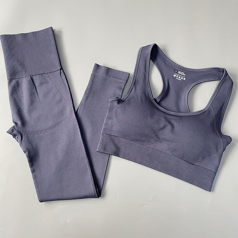 Nylon Flex Set: Women's 2-3-4 Piece for a Flawless Breathable Workout