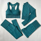 Nylon Flex Set: Women's 2-3-4 Piece for a Flawless Breathable Workout