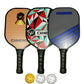 Pickleball Racket Set: 2 Carbon Fiber Paddles, 3 High-Performance Balls w/ Carry Bag