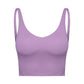 FlexiFitness Women's Nylon Spandex Sports Crop Tank Top - Sleeveless (XS-XL)