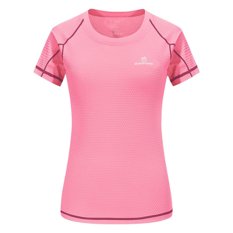 Women's Multicolored Polyester Dry Fit Shirt (XS - 2XL)