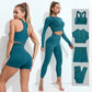 Nylon Flex Set: Women's 2-3-4 Piece for a Flawless Breathable Workout
