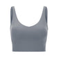 FlexiFitness Women's Nylon Spandex Sports Crop Tank Top - Sleeveless (XS-XL)