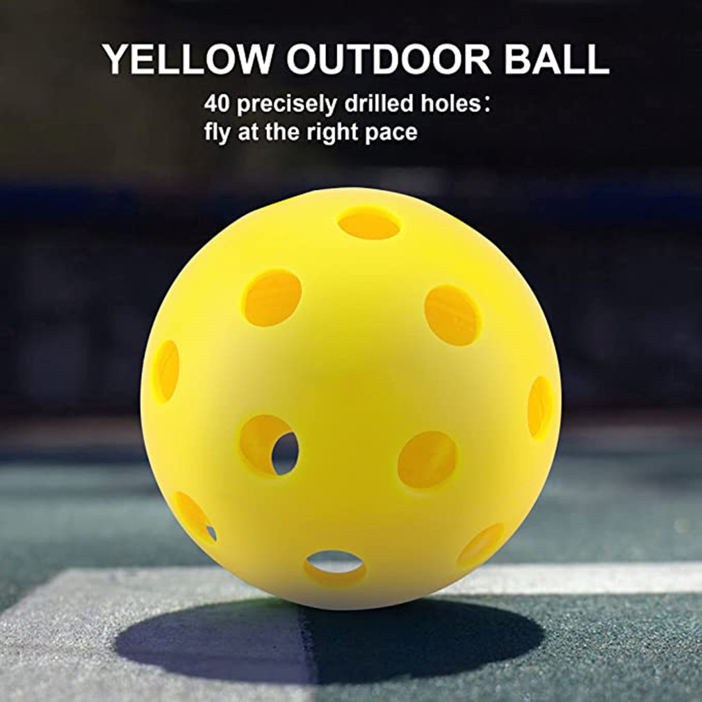 Pickleball Bundle: 12 High-Quality 72mm Pickleballs