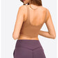 FlexiFitness Women's Nylon Spandex Sports Crop Tank Top - Sleeveless (XS-XL)