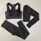 Nylon Flex Set: Women's 2-3-4 Piece for a Flawless Breathable Workout