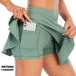 Performance Pickleball Skirt for Women: Moisture-Wicking Polyester / S-2XL