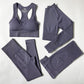Nylon Flex Set: Women's 2-3-4 Piece for a Flawless Breathable Workout