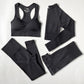 Nylon Flex Set: Women's 2-3-4 Piece for a Flawless Breathable Workout