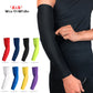 Color-Flux Sports Arm Compression Sleeve (1 or 2 Pack Options)