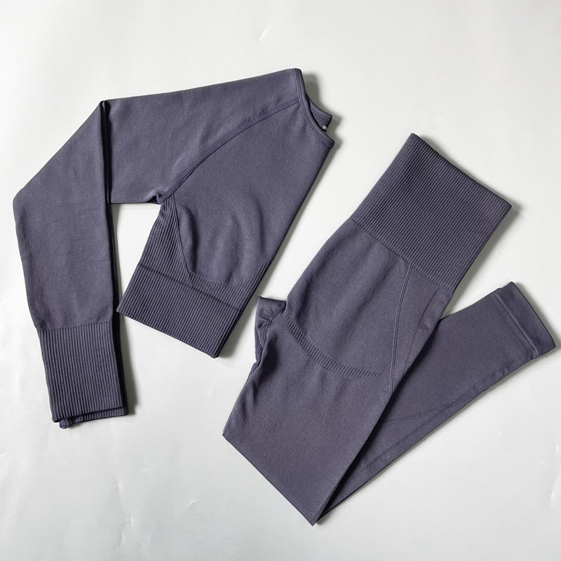 Nylon Flex Set: Women's 2-3-4 Piece for a Flawless Breathable Workout