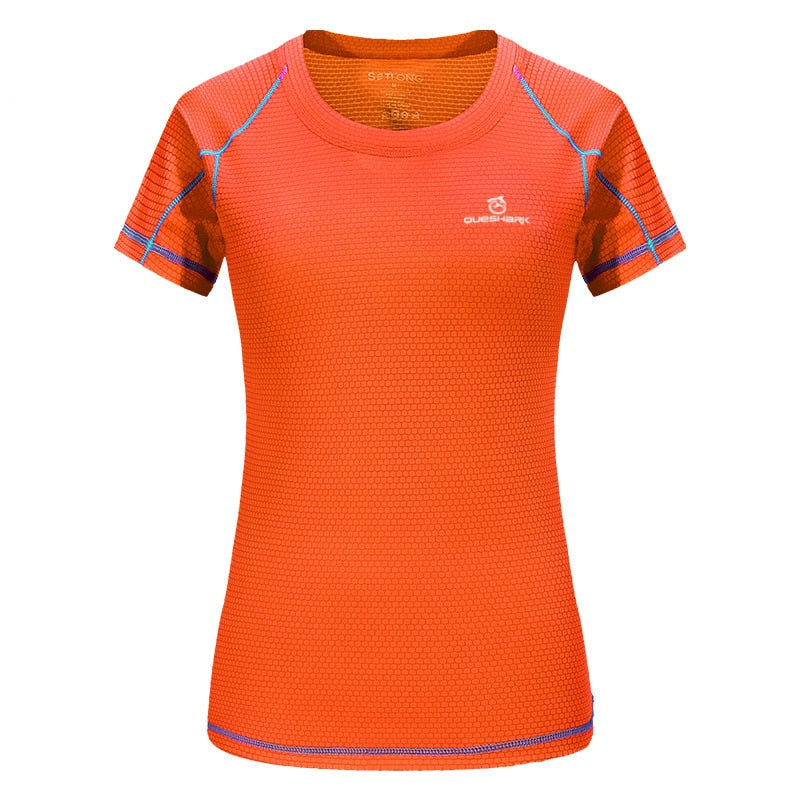 Women's Multicolored Polyester Dry Fit Shirt (XS - 2XL)