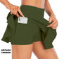 Performance Pickleball Skirt for Women: Moisture-Wicking Polyester / S-2XL