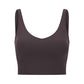FlexiFitness Women's Nylon Spandex Sports Crop Tank Top - Sleeveless (XS-XL)