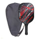 Pickleball Racket Set: 2 Carbon Fiber Paddles, 3 High-Performance Balls w/ Carry Bag