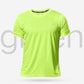 Vibrant Fusion: Men's Polyester Dry-Fit Short Sleeve Shirt