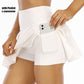 Performance Pickleball Skirt for Women: Moisture-Wicking Polyester / S-2XL