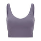 FlexiFitness Women's Nylon Spandex Sports Crop Tank Top - Sleeveless (XS-XL)