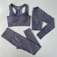 Nylon Flex Set: Women's 2-3-4 Piece for a Flawless Breathable Workout