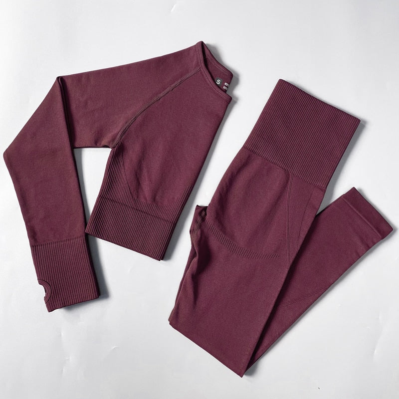 Nylon Flex Set: Women's 2-3-4 Piece for a Flawless Breathable Workout