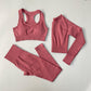 Nylon Flex Set: Women's 2-3-4 Piece for a Flawless Breathable Workout
