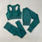 Nylon Flex Set: Women's 2-3-4 Piece for a Flawless Breathable Workout