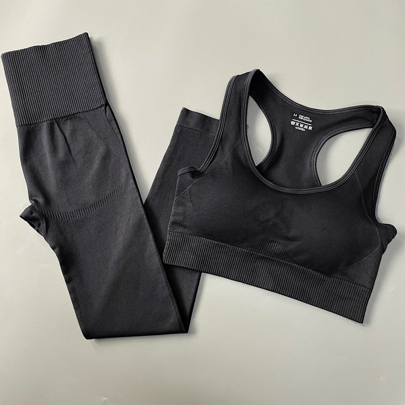 Nylon Flex Set: Women's 2-3-4 Piece for a Flawless Breathable Workout
