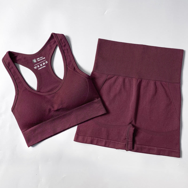 Nylon Flex Set: Women's 2-3-4 Piece for a Flawless Breathable Workout