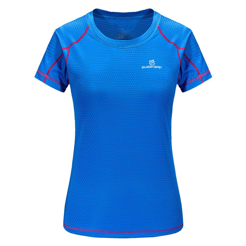 Women's Multicolored Polyester Dry Fit Shirt (XS - 2XL)