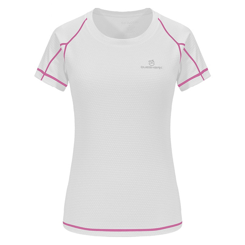 Women's Multicolored Polyester Dry Fit Shirt (XS - 2XL)