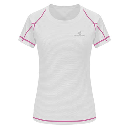Women's Multicolored Polyester Dry Fit Shirt (XS - 2XL)