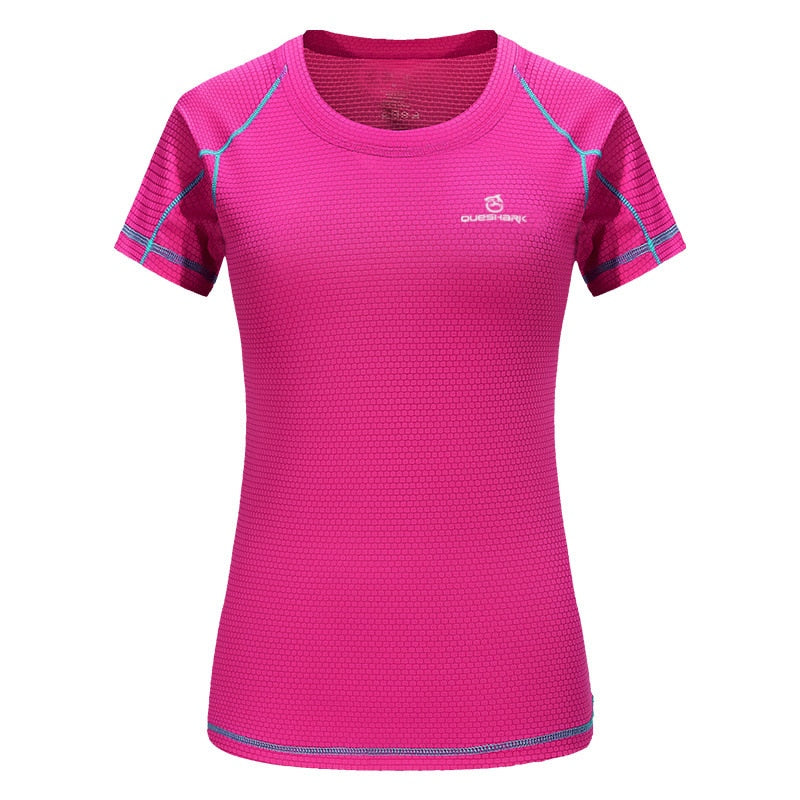 Women's Multicolored Polyester Dry Fit Shirt (XS - 2XL)