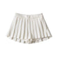 High Waist Pleated Pickleball Skirt for Women