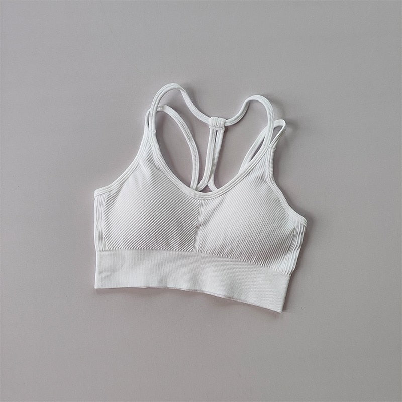Breathable Women's Seamless Bra Crop Top (Small - Large)
