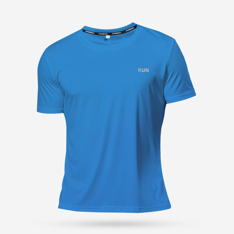 Vibrant Fusion: Men's Polyester Dry-Fit Short Sleeve Shirt