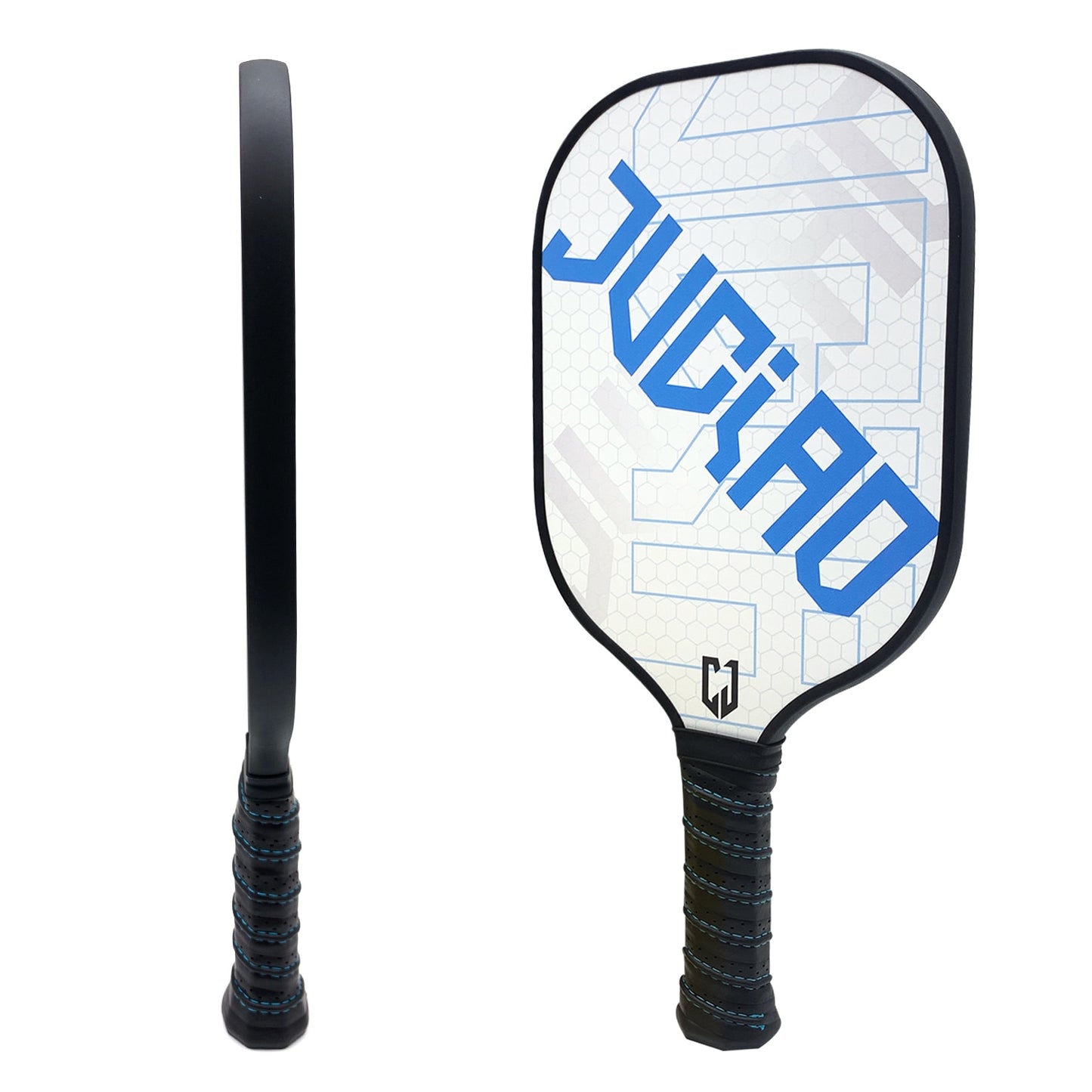 Blue Pickleball Starter Set: Includes 4 Balls and 2 Paddles w/ Carrying Bag