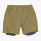 Men's Breathable Athletic 2-Layer Polyester Shorts w/ Pockets
