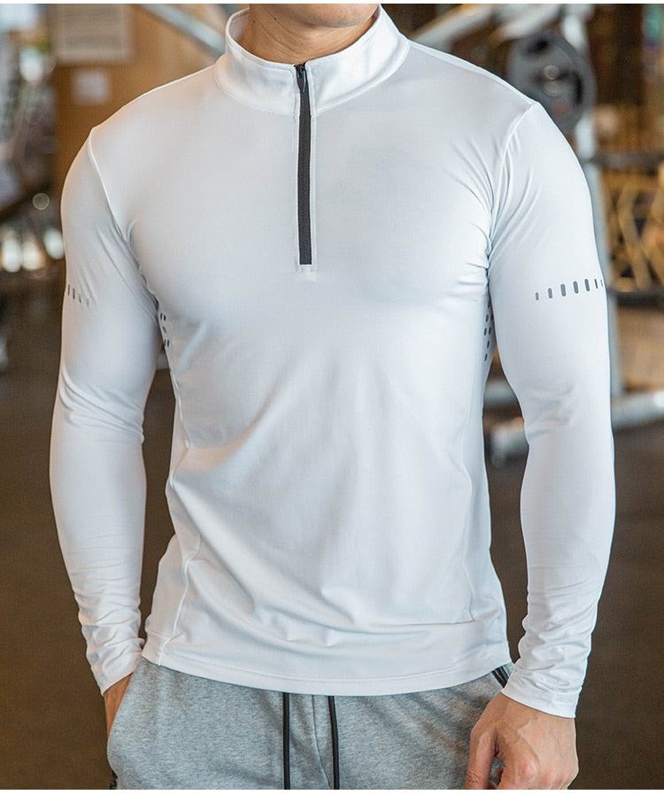 PowerFit Men's Compression T-Shirt: Quick-Dry Comfort for Fitness