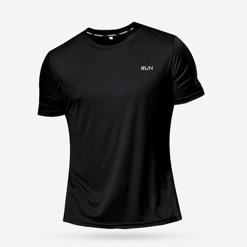 Vibrant Fusion: Men's Polyester Dry-Fit Short Sleeve Shirt