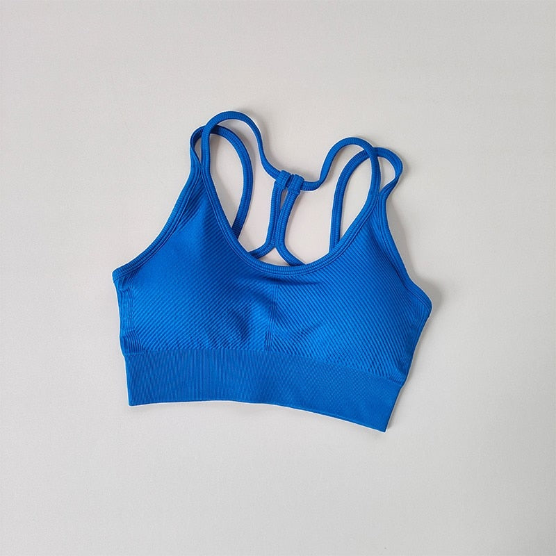 Breathable Women's Seamless Bra Crop Top (Small - Large)