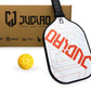 Pickleball Starter Set: Includes 4 Balls and 2 Paddles w/ Carrying Bag