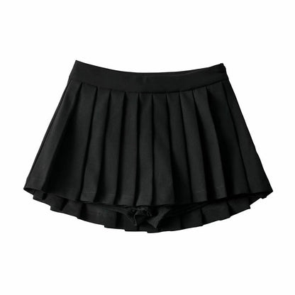 High Waist Pleated Pickleball Skirt for Women