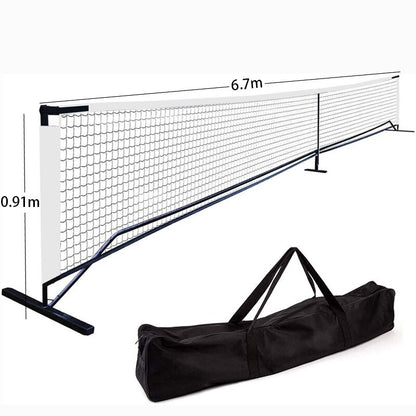 22ft x 3ft Portable Pickleball Net System w/ Carrying Case