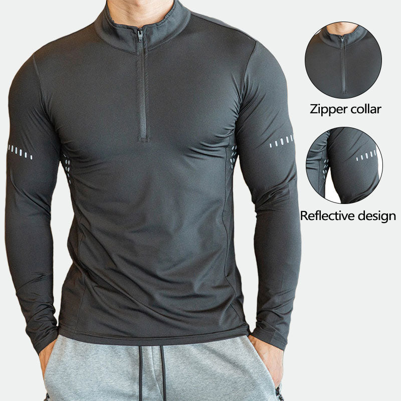 PowerFit Men's Compression T-Shirt: Quick-Dry Comfort for Fitness